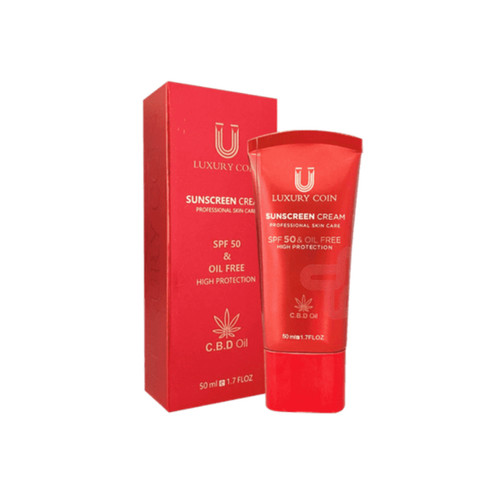 کرم ضد افتاب spf ۵۰ لاکچری کوین