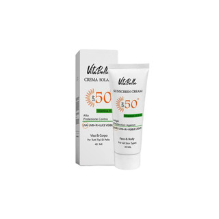 کرم ضد آفتاب بی رنگ ویتابلا 40ml | ضد لک بدون رد سفیدی
