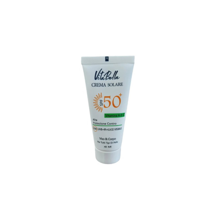 کرم ضد آفتاب بی رنگ ویتابلا 40ml ضد لک بدون رد سفیدی