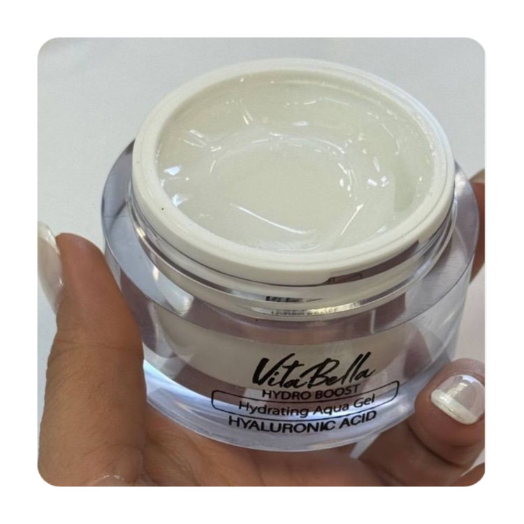 ژل کرم آبرسان ویتابلا اصل 50ml حاوی هیالورونیک اسید و فاقد چربی