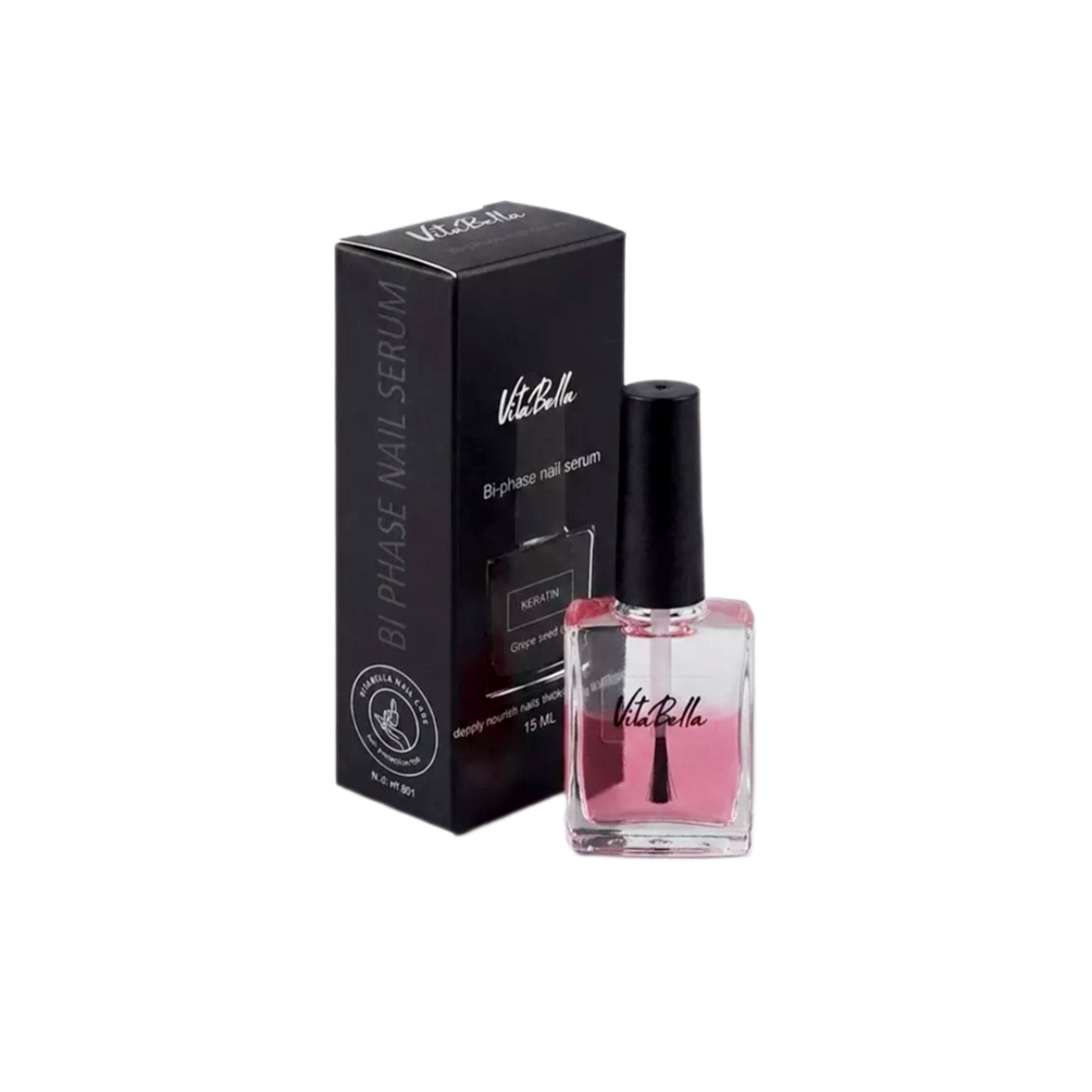 سرم دوفاز تقویت‌کننده ناخن ویتابلا 15ml | حاوی کراتین و هیالورونیک