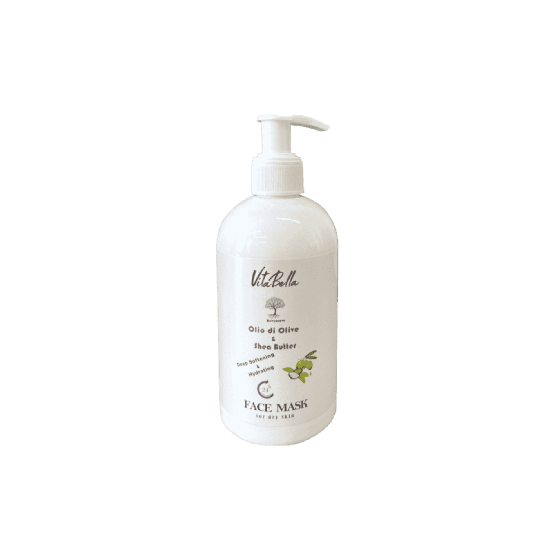 ماسک صورت روغن زیتون و شی‌باتر ویتابلا 300 میل